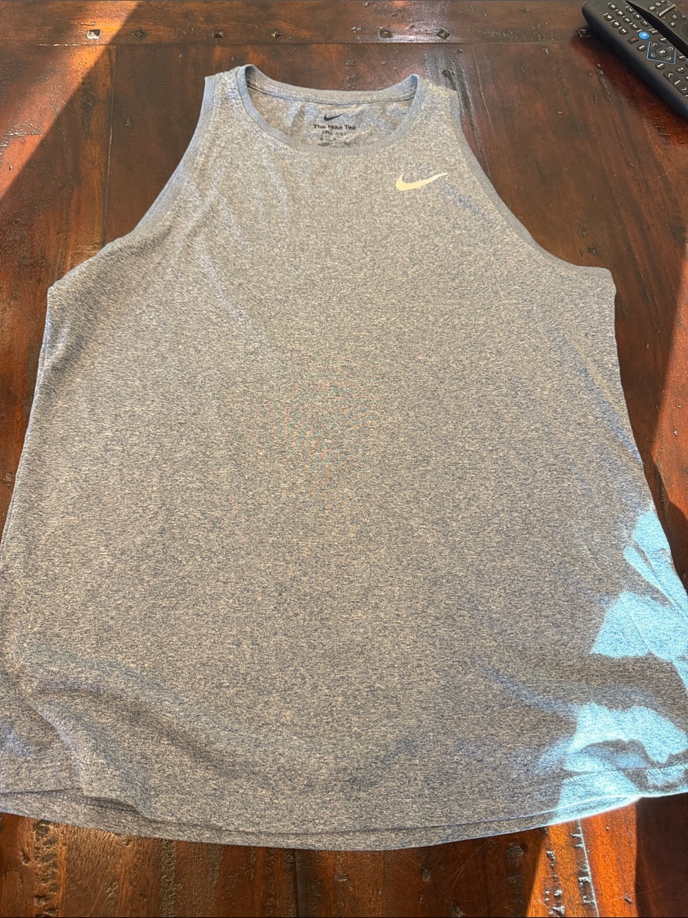 Nike Light Blue Athletic Tank Top